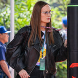 F1 Grand Prix 2026 Brie Larson Black Jacket