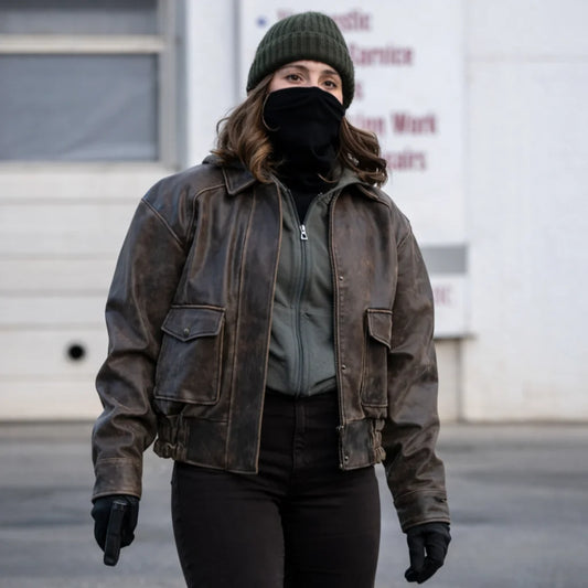 Juliana Aidén Martinez FBI S08 Brown Jacket