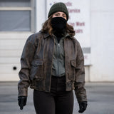 Juliana Aidén Martinez FBI S08 Brown Jacket