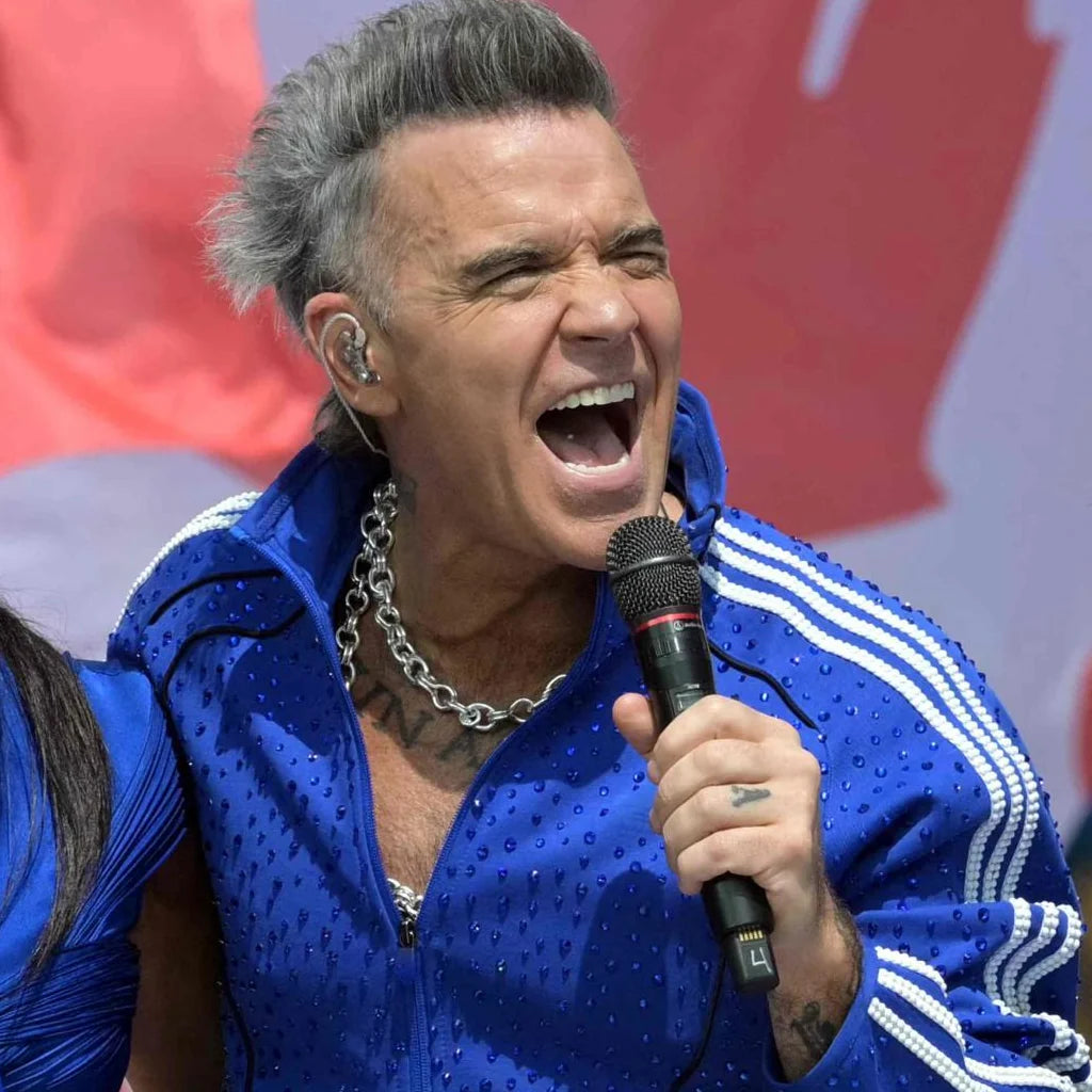 Robbie Williams FIFA 2026 Blue Jacket