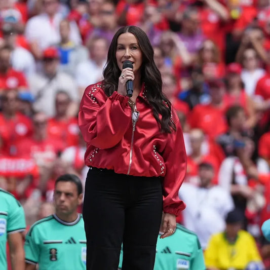 Alanis Morissette Openeing Ceremony 2026 Jacket