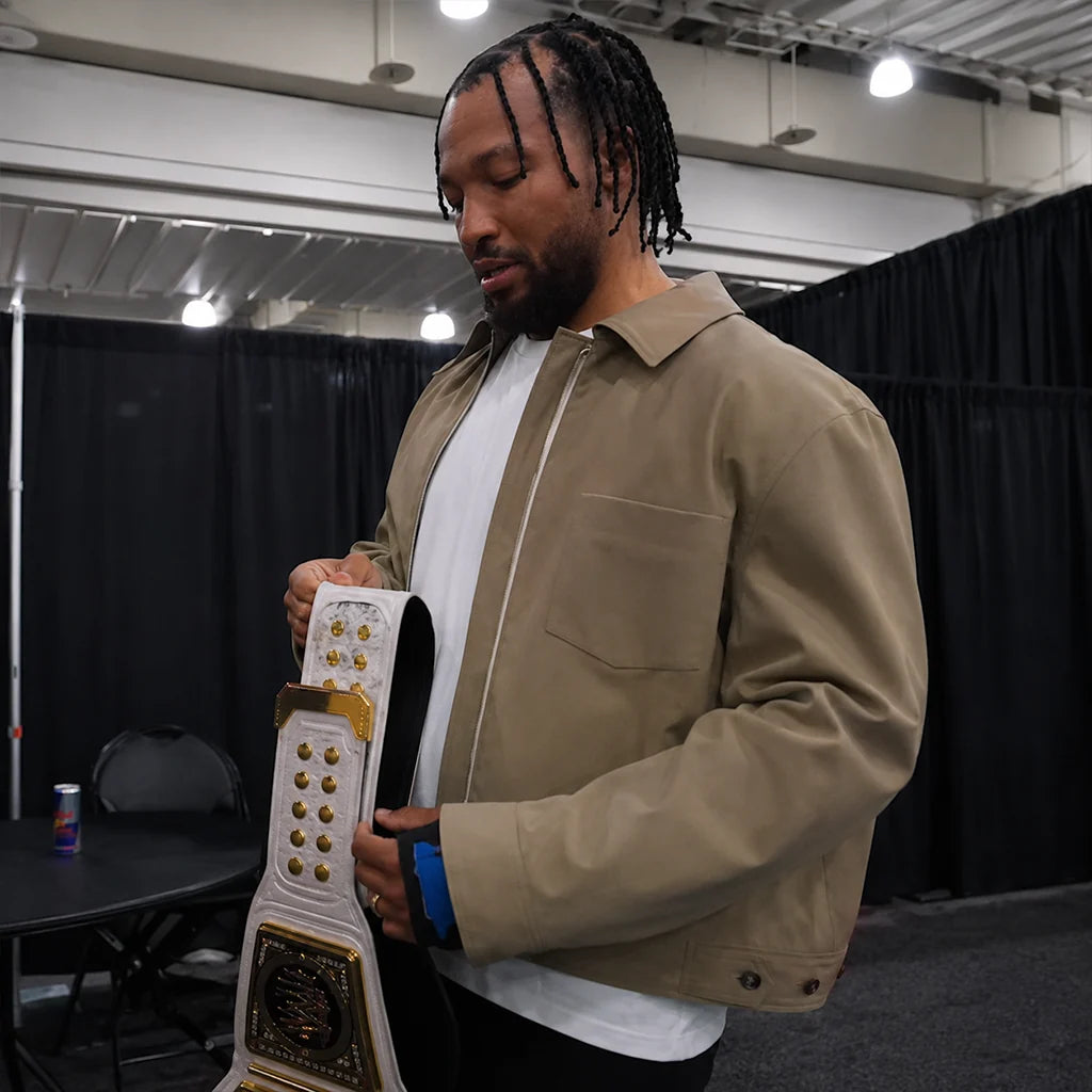 Fanatics Fest Jalen Brunson Beige Jacket