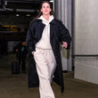 Basketball Match Caitlin Clark Black Coat
