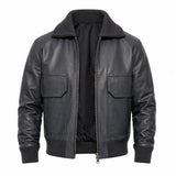 Young Sherlock Screening Fiennes Tiffin Leather Jacket