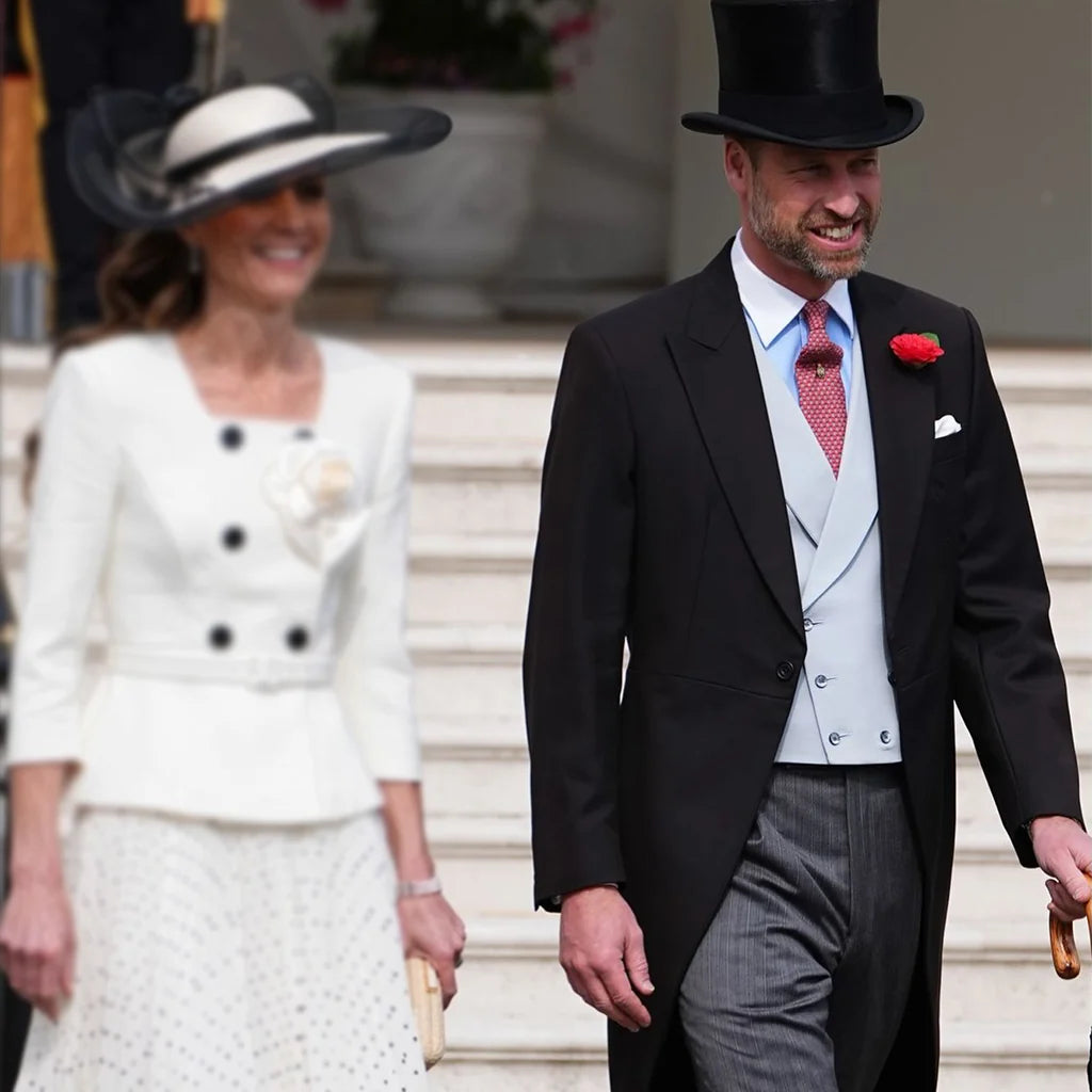 Garden Party Prince William Black Coat