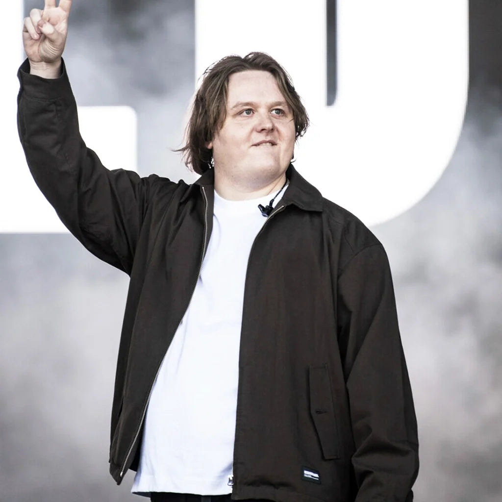 Glastonbury 2025 Lewis Capaldi jacket