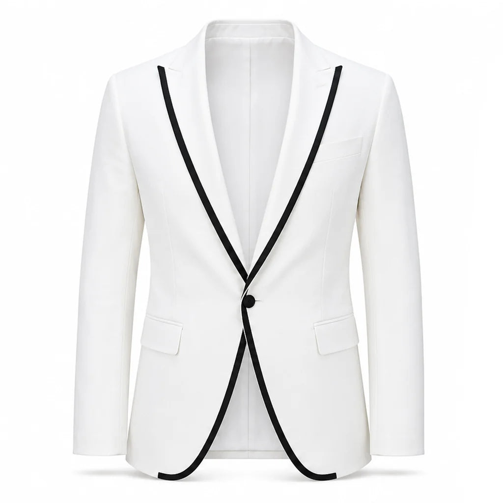 5th Annual Gold Gala John Legend White Blazer