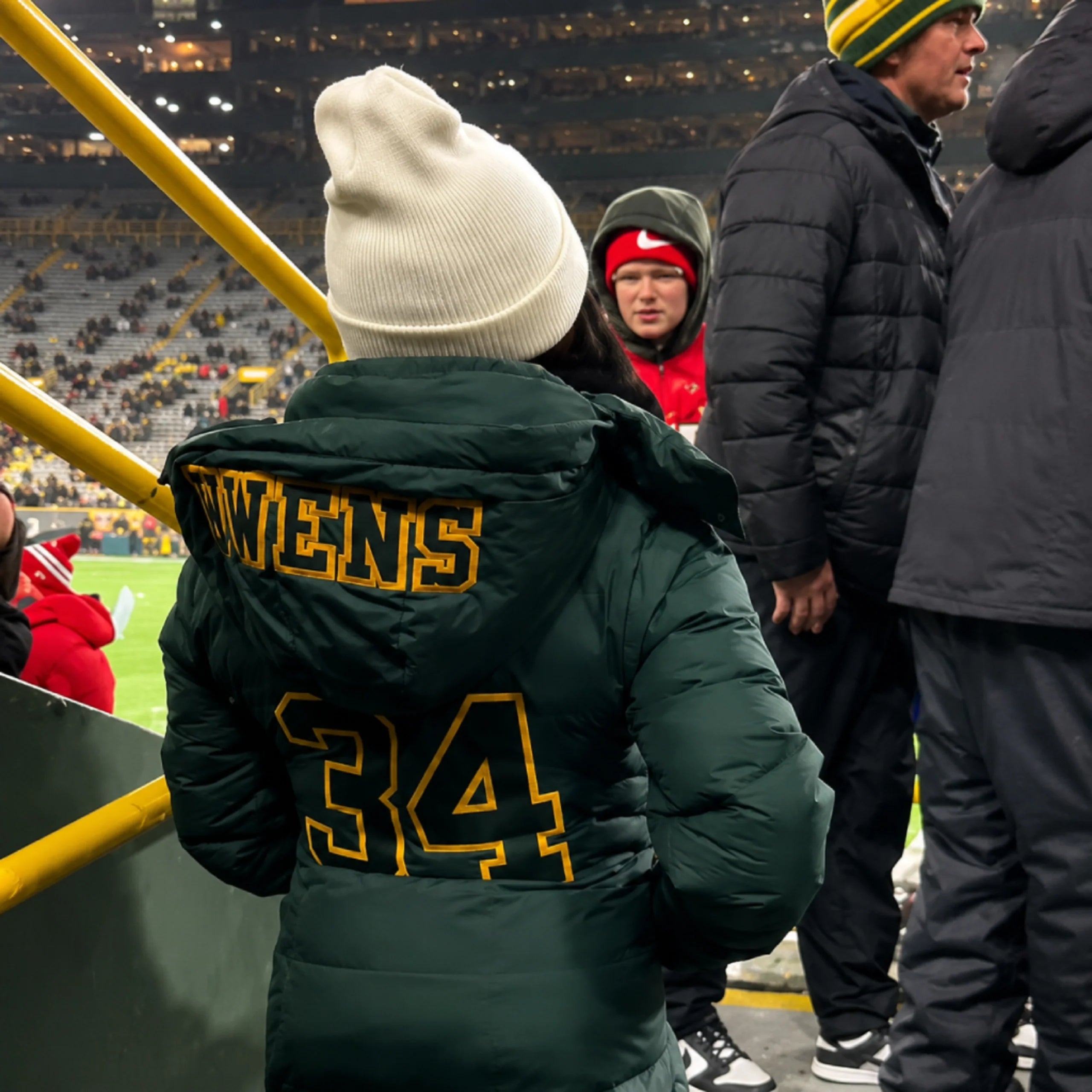 Team Green Bay Packers Simone Biles Jacket