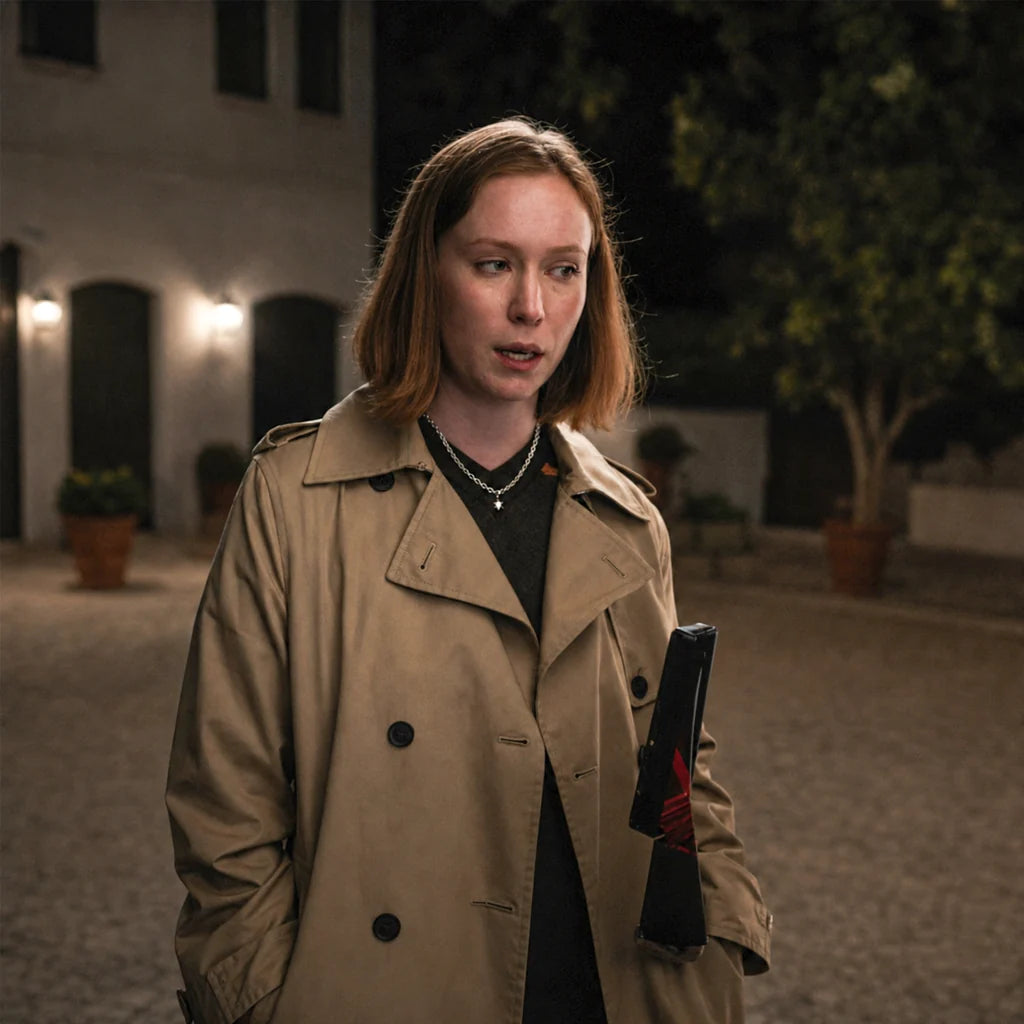 Hacks S05 Hannah Einbinder Beige Coat