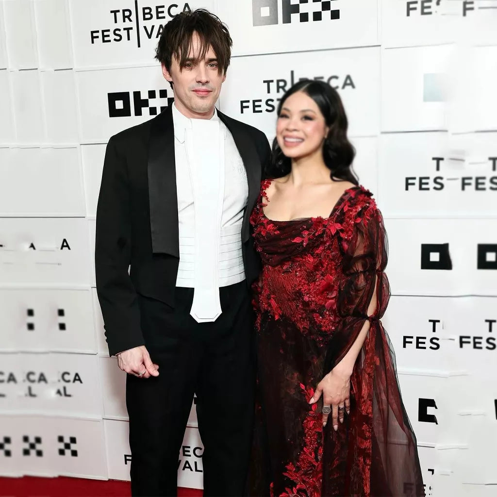 Tribeca Event Hadestown 2026 Reeve Carney Suit