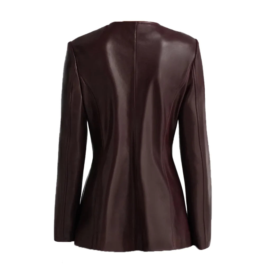 Beverly Hills Hannah Einbinder Leather Jacket