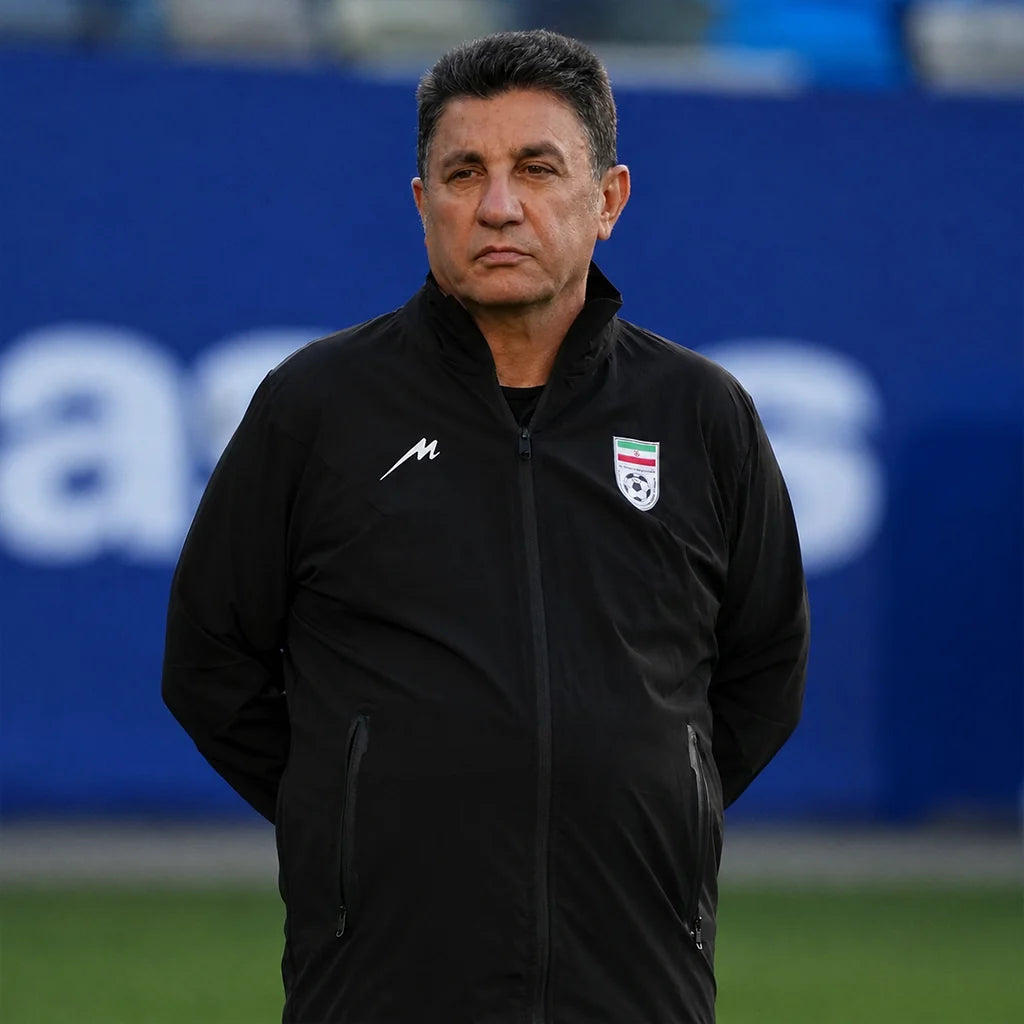 Head Coach Of Iran Football Team Amir Ghalenoei Jacket