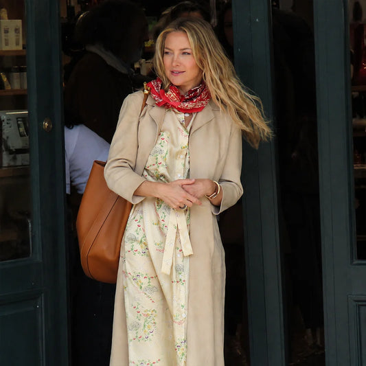 Hello And Paris 2026 Kate Hudson Cotton Coat