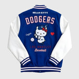 Hello Kitty Dodgers Varsity Jacket
