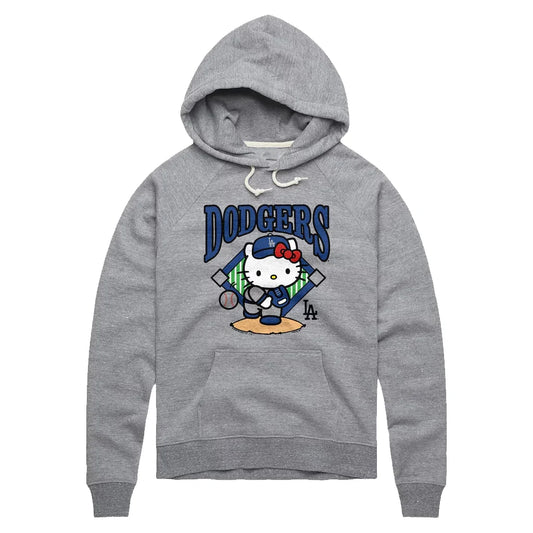 LA Dodgers Hello Kitty Grey Hoodie