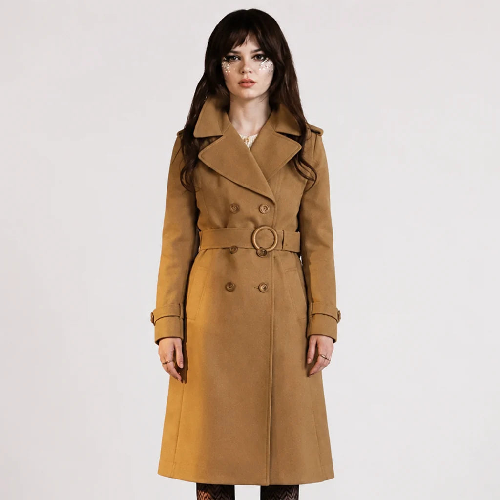 Her Private Hell Elle Brown Coat