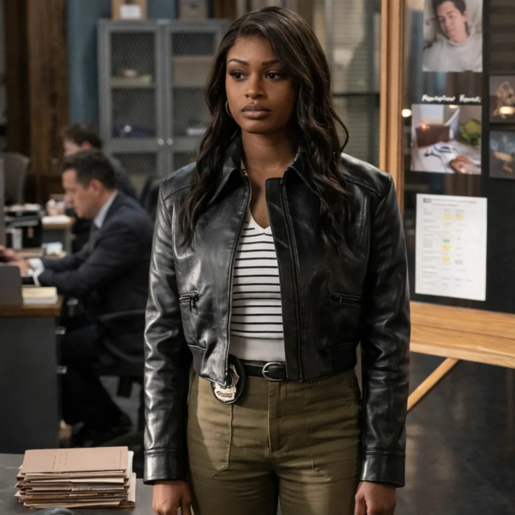 Javicia Leslie High Potential S02 Black Jacket