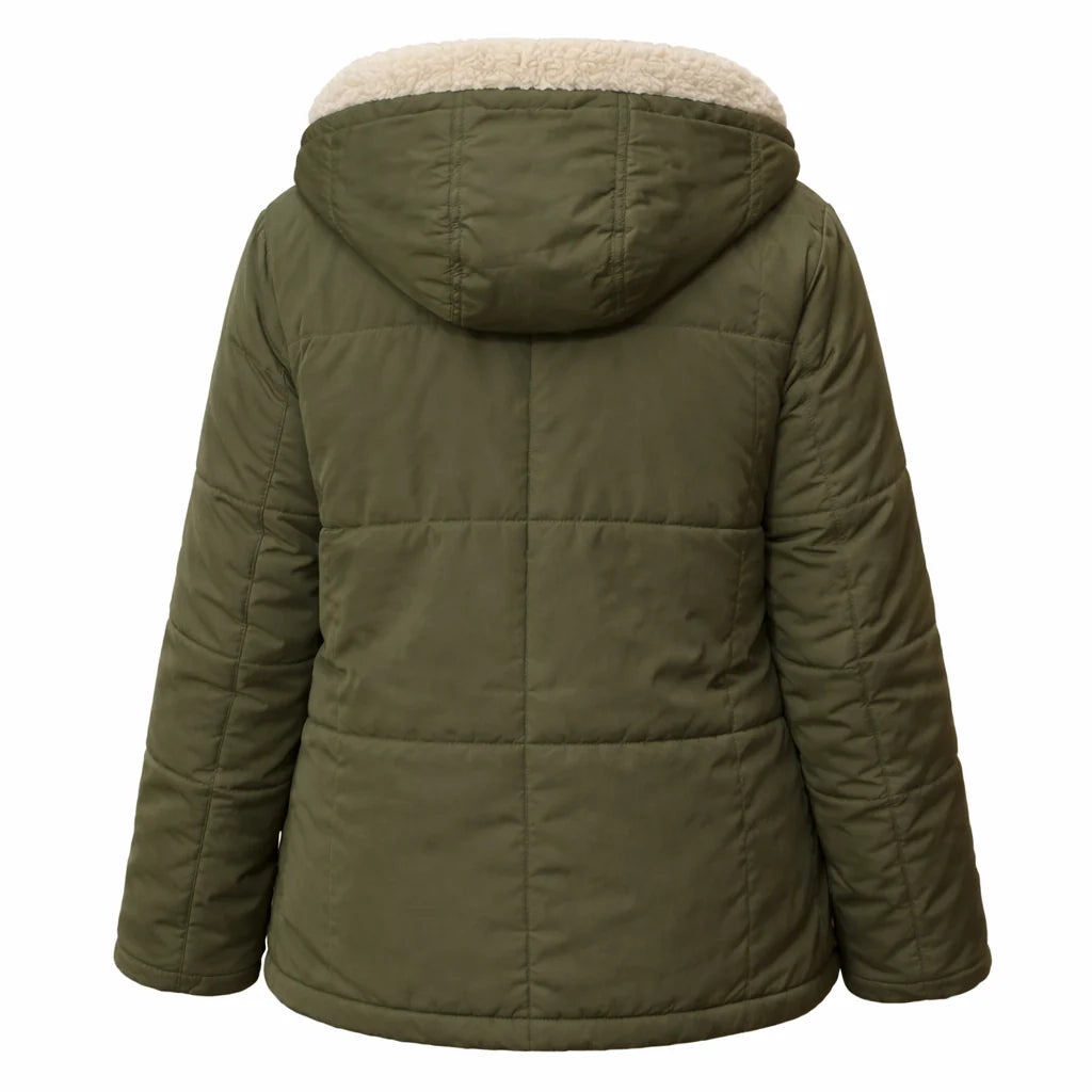 Host Erin Napier Home Town S10 Green Coat