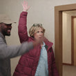 Host Erin Napier Home Town S10 Red Coat