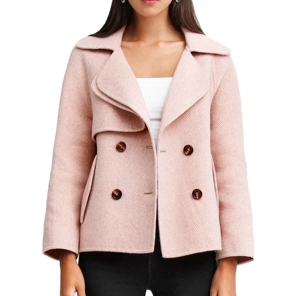 Dana Matheson Home and Away S38 Pink Coat