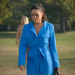 Emily Weir Home and Away S38 Blue Coat