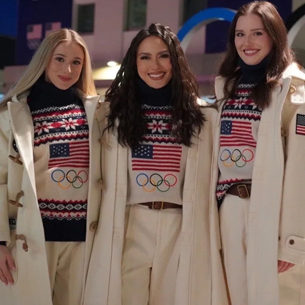 Winter Olympic 2026 Team USA Duffle Coat