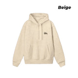 Slim Fit Basic Pullover Hoodie