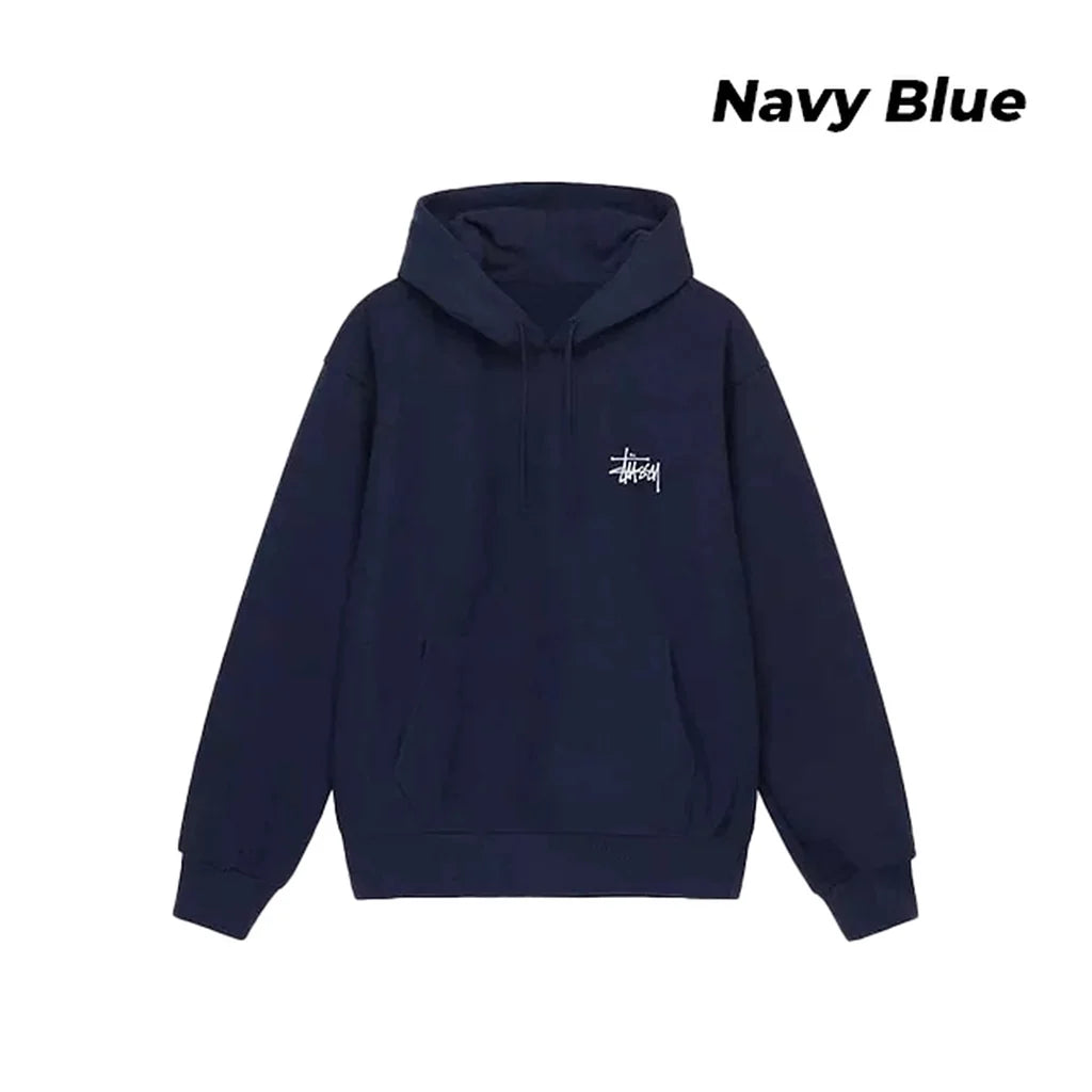 Slim Fit Basic Pullover Hoodie