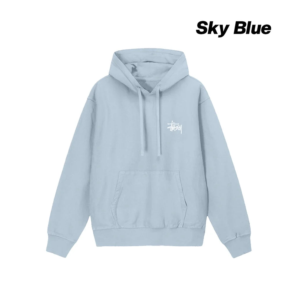 Slim Fit Basic Pullover Hoodie