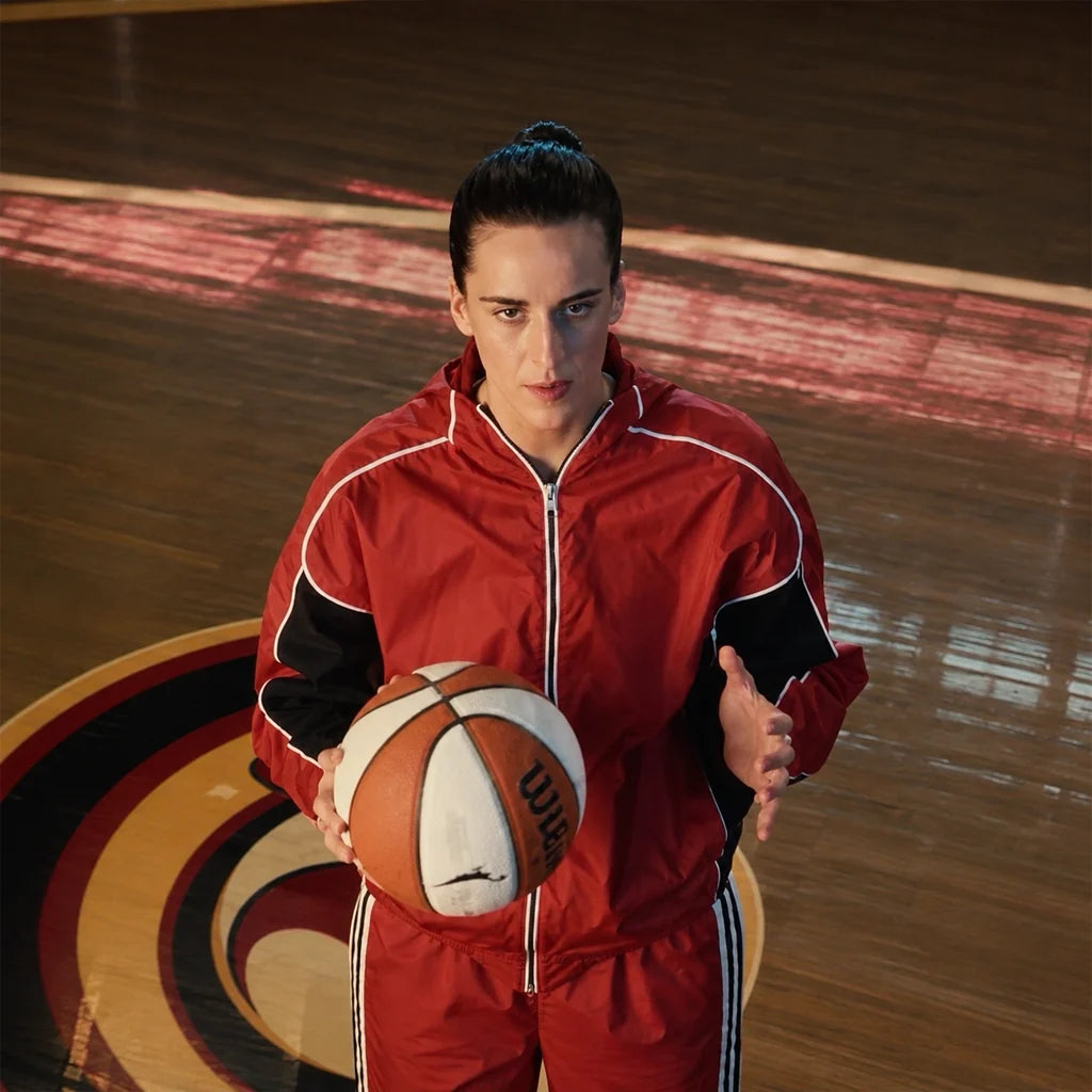 Hybrid Utility Caitlin Clark Orange Hooded Jacket
