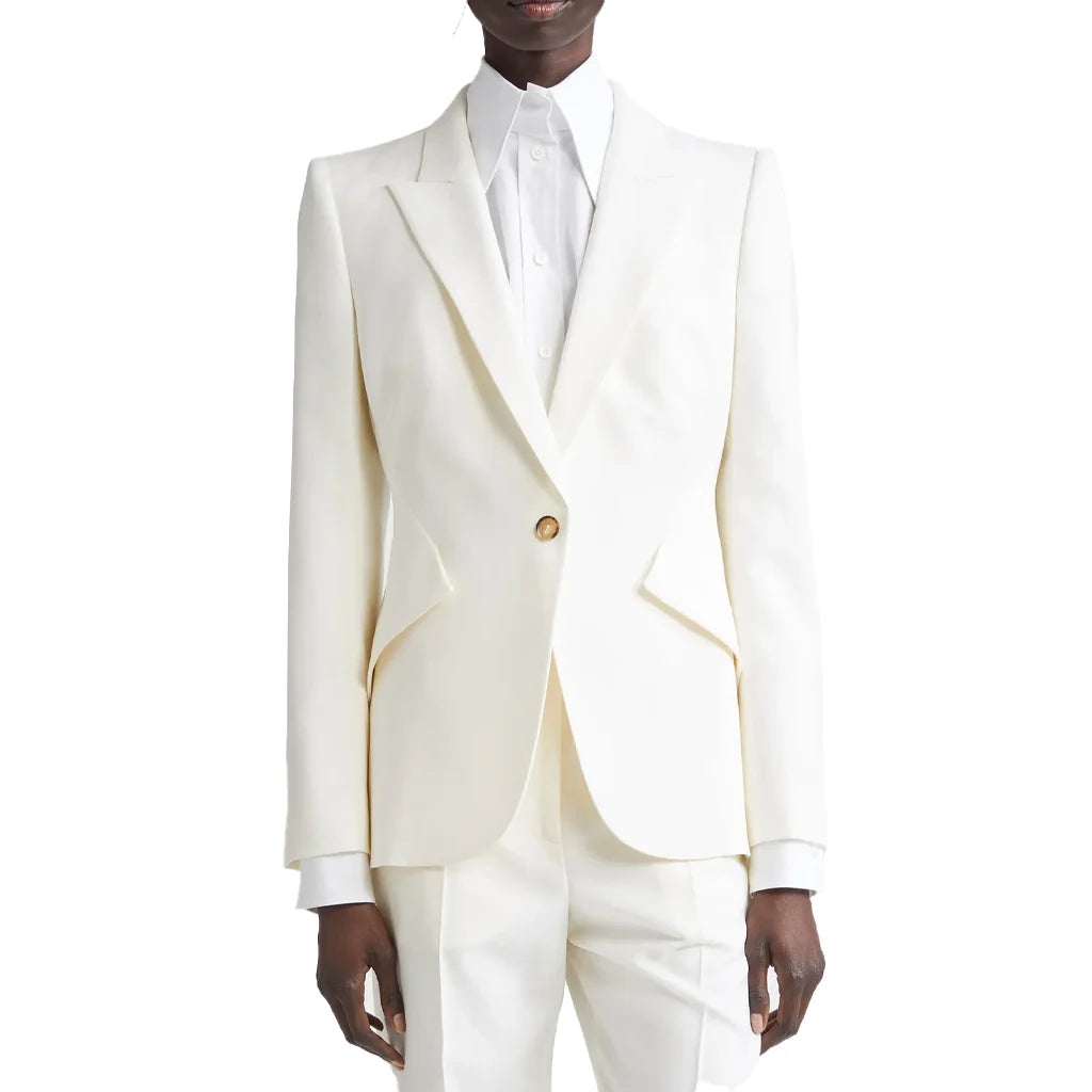 Imperfect Women Nancy White Blazer