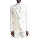 Imperfect Women Nancy White Blazer