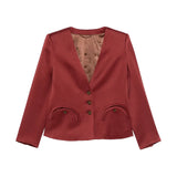 Kerry Washington Imperfect Women Red Blazer