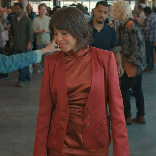 Kerry Washington Imperfect Women Red Blazer