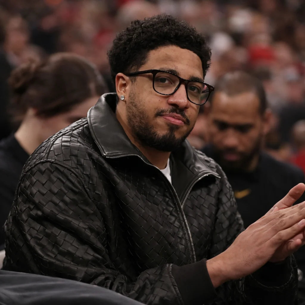 Indiana Pacers Vs Chicago Bulls Tyrese Haliburton Black Bomber Jacket