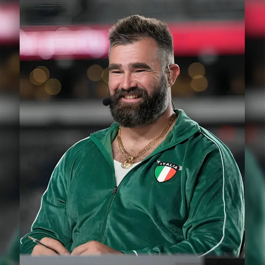 Jason Kelce Italia Green Tracksuit
