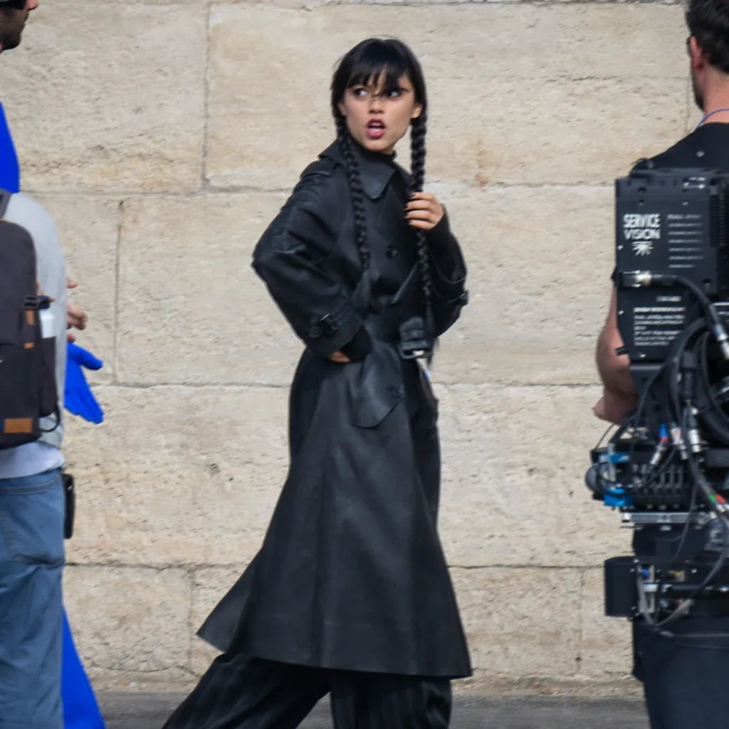 Wednesday S03 Jenna Ortega Coat