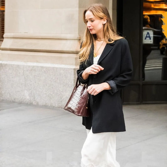 New York City Jennifer Lawrence Blazer