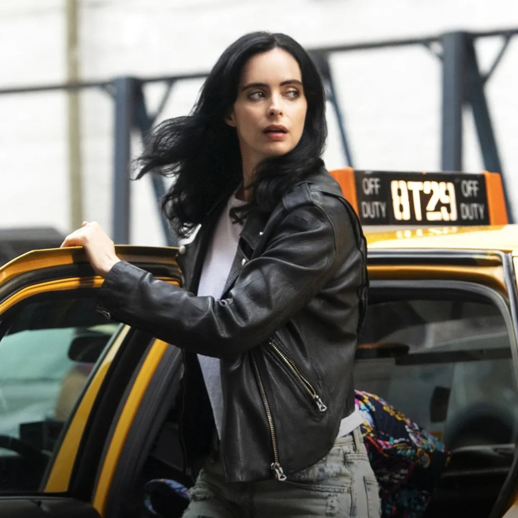 Daredevil Born Again S02 Krysten Ritter Black Jacket