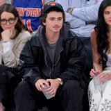Timothée Chalamet Knicks Playoff Jacket