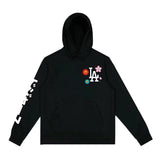 LA Dodgers Floral Black Hoodie