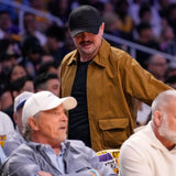 LA Lakers Playoff Game Leonardo Dicaprio Brown Jacket