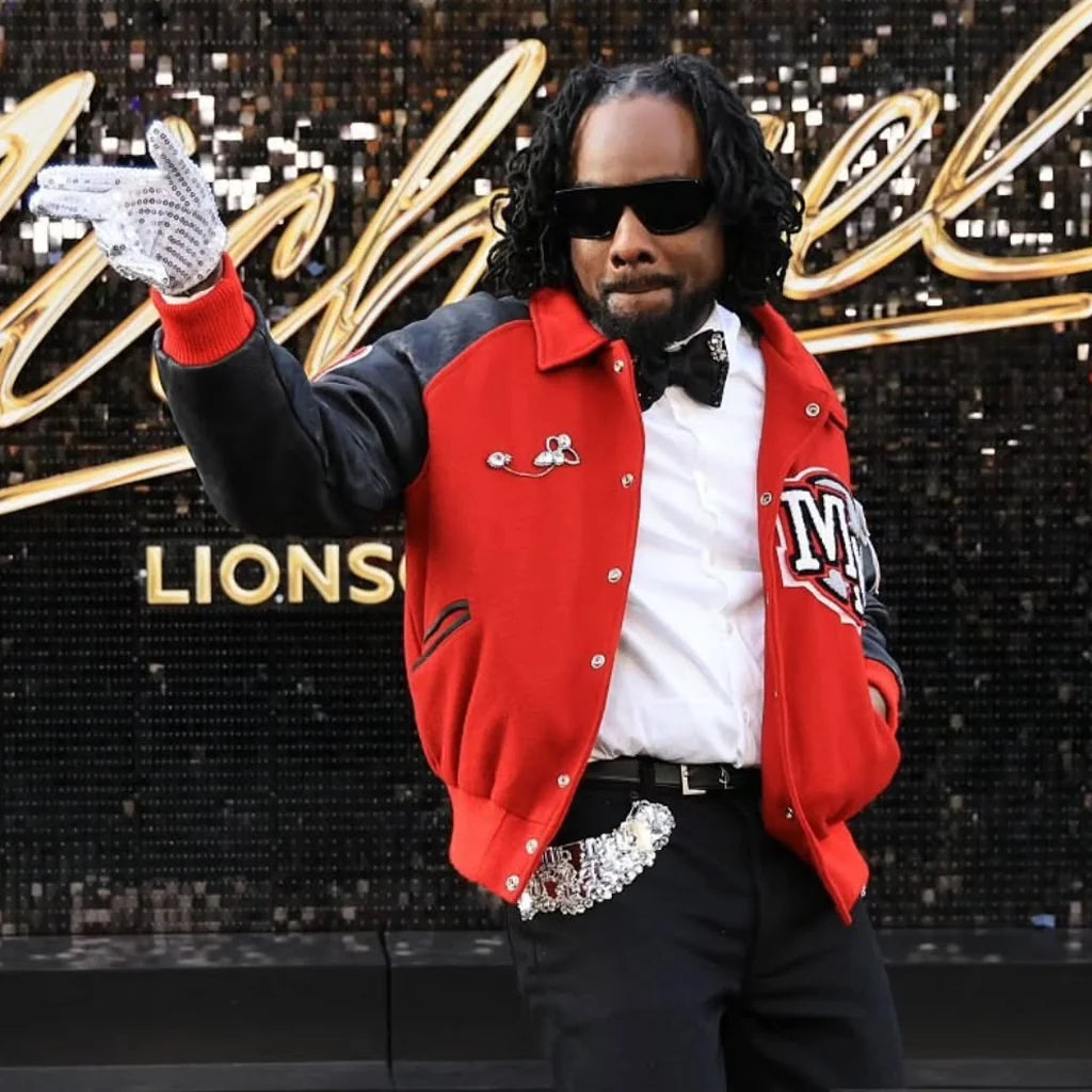 Michael Premiere Rapper Wale Varsity Jacket