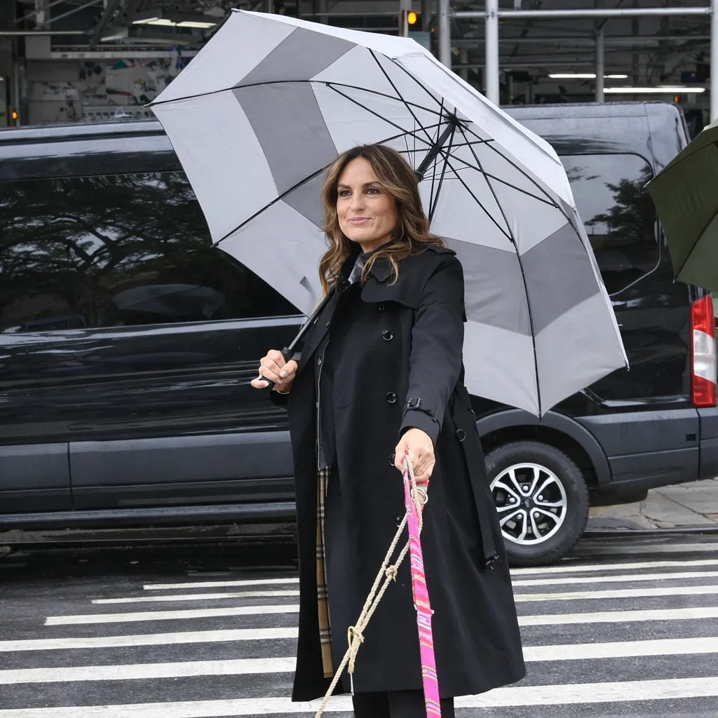 Olivia Benson Law and Order SVU S27 Black Trench Coat