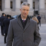 Peter Scanavino Law and Order SVU S27 Grey Coat