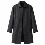 John Whalen Law and Order SVU S27 Grey Coat