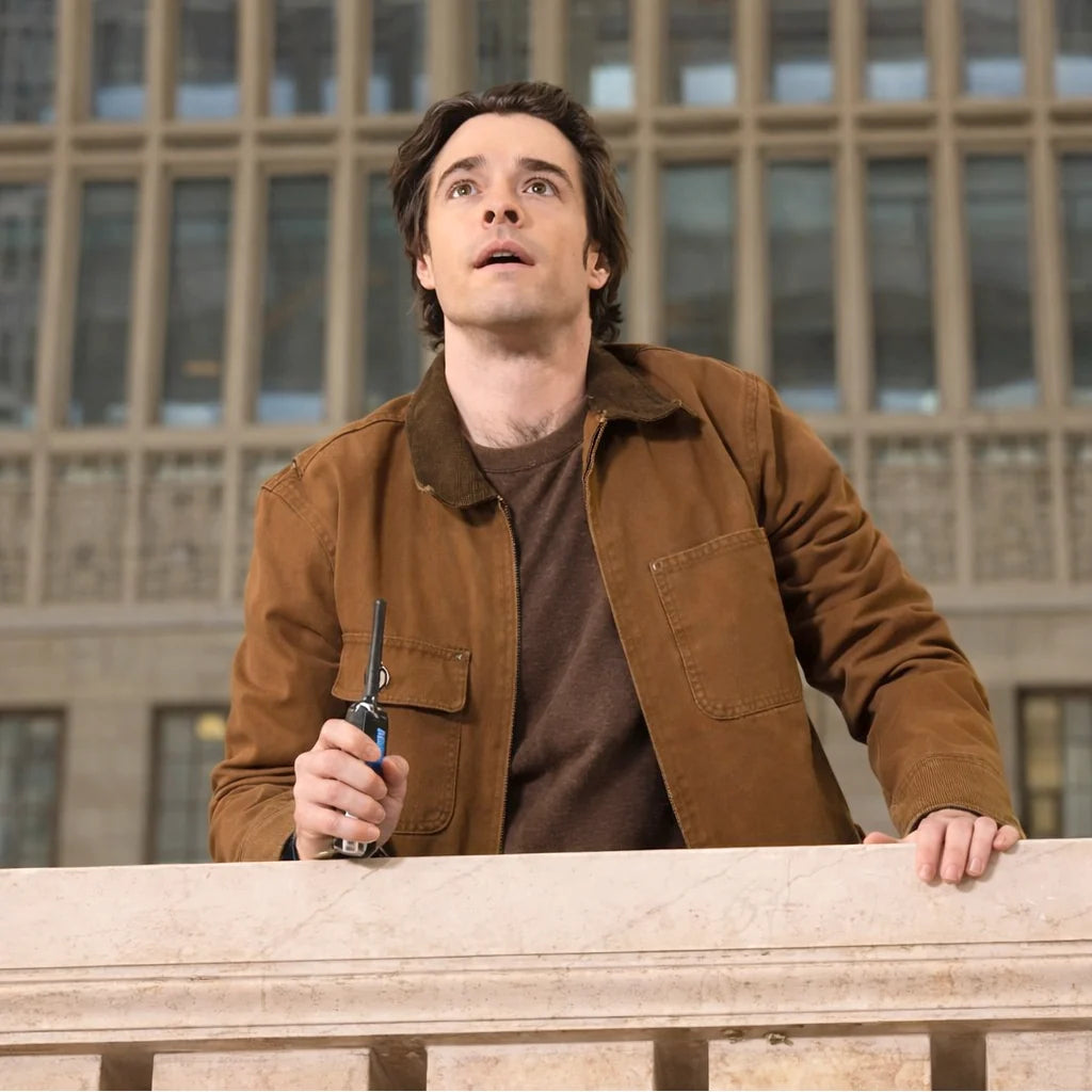 Jake Griffin Law and Order SVU S27 Brown Jacket