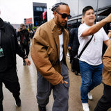 Lewis Hamilton British Grand Prix Brown Jacket