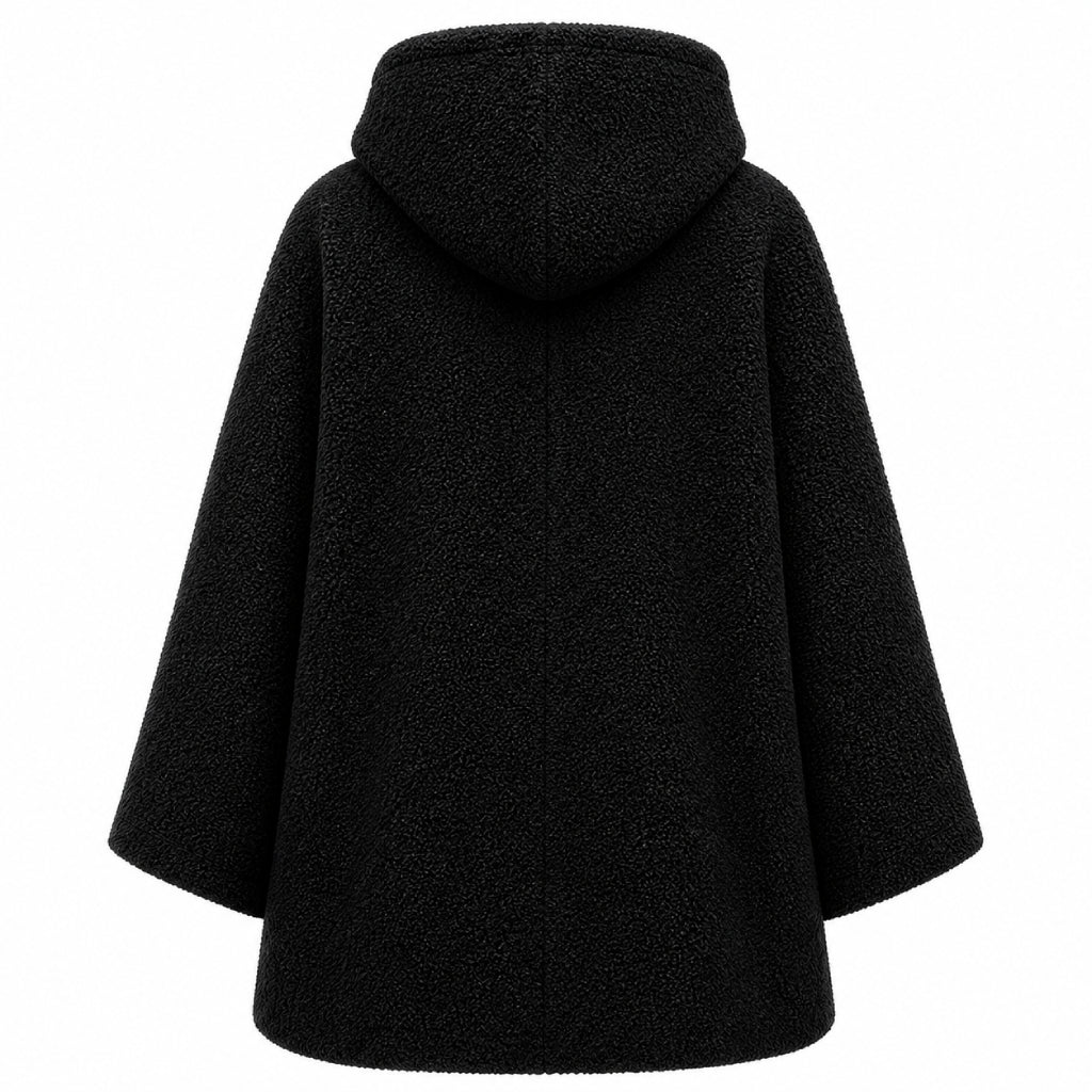 Liam Gallagher Black Hooded Coat