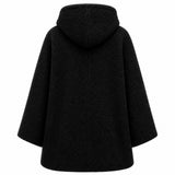 Liam Gallagher Black Hooded Coat